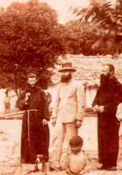 Frei Daniel in Colonia do Prata, first to left